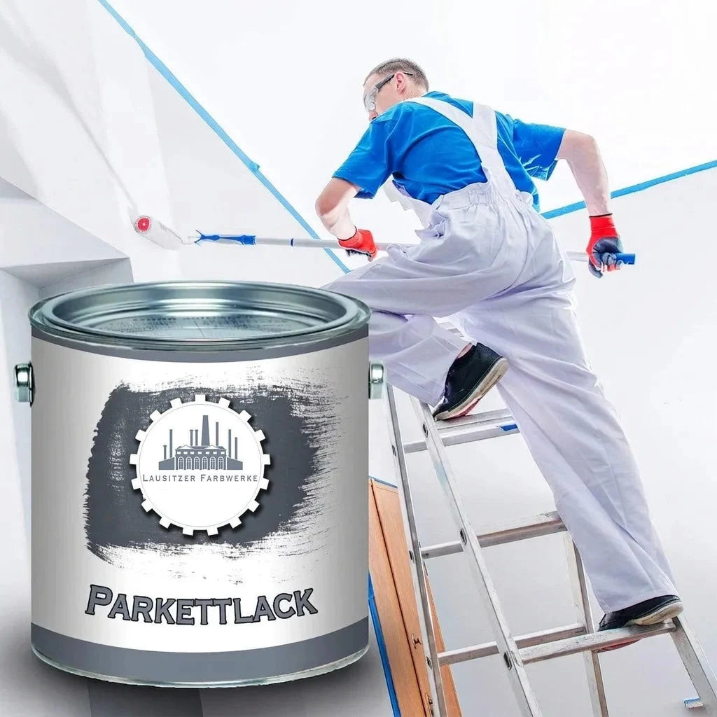 Lausitzer Farbwerke: Parkettlack matt eller blank