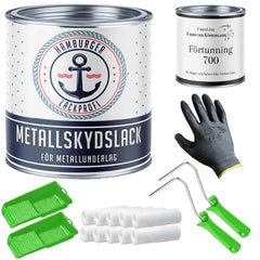 Färg inkl. roller &amp; förtunning