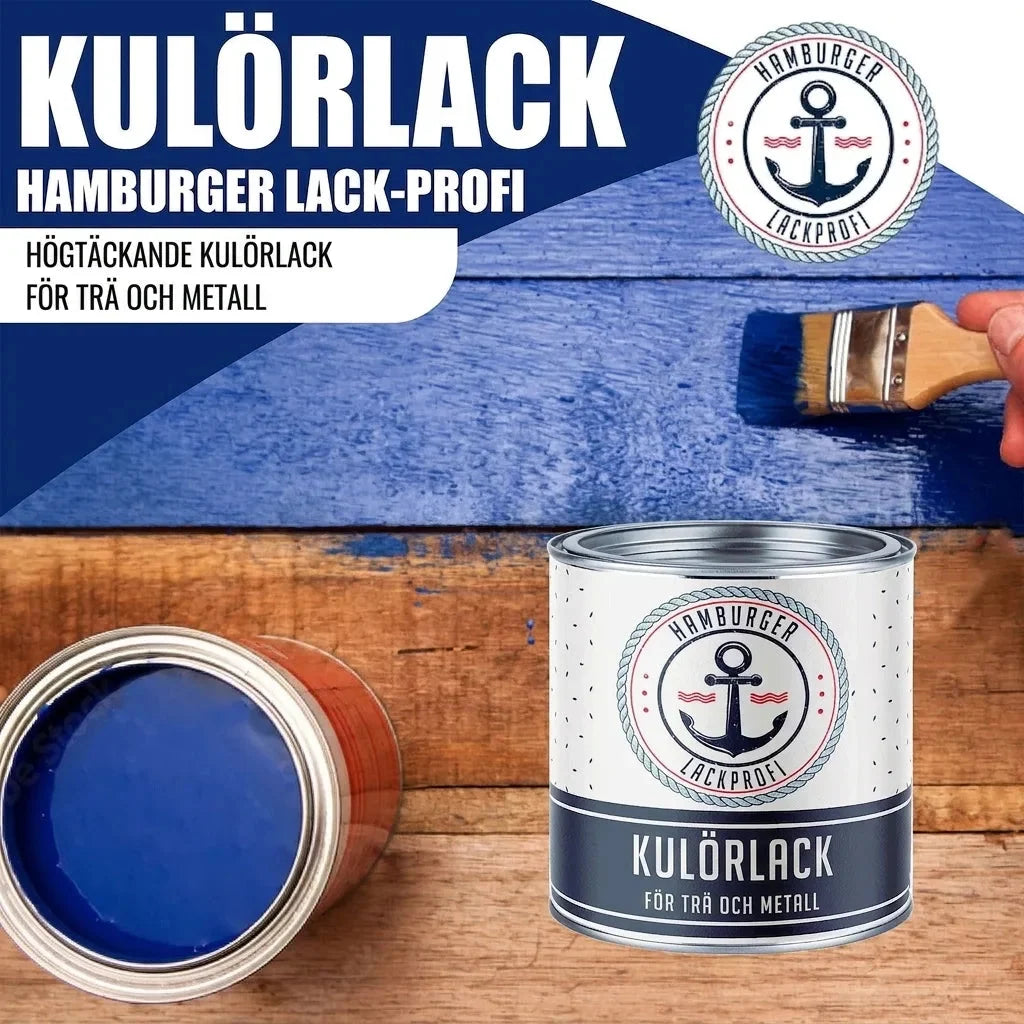 Kulörlack allt-i-ett-set (X500) inkl. tillbehör XXL - Hamburger Lack-Profi